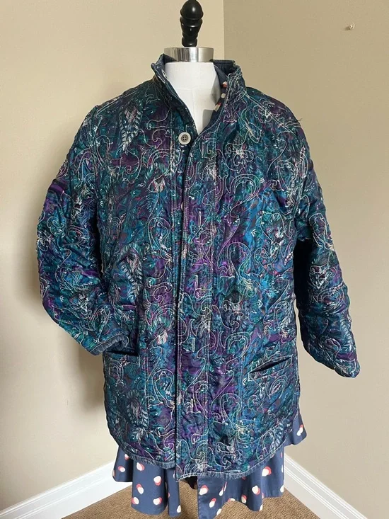Reversible Eclectic Jacket (Jean/Quilt) - Picture 2 of 6